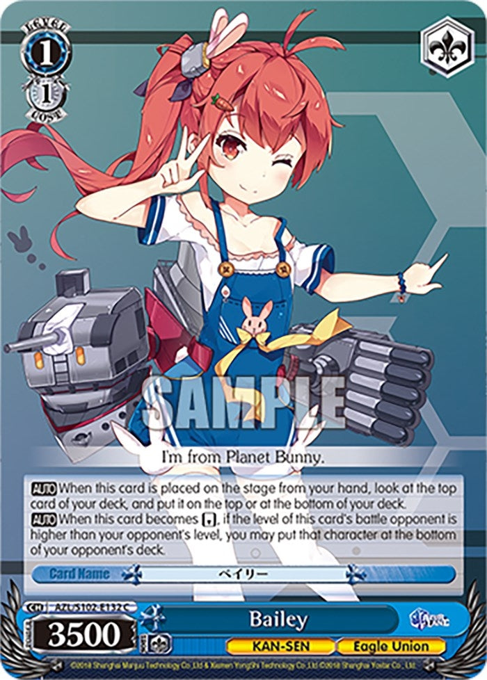 Bailey (102132) - Weiss Schwarz Single