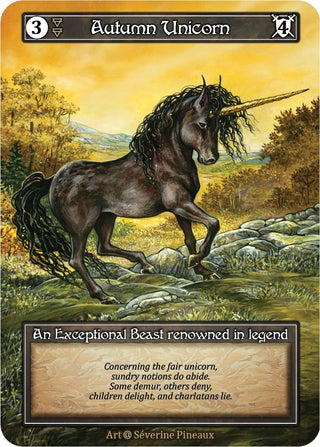 Autumn Unicorn (Foil) - Sorcery: Contested Realm Single