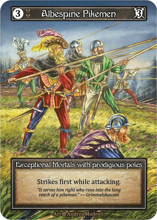 Albespine Pikemen (Foil) - Sorcery: Contested Realm Single