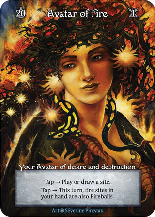 Avatar of Fire (Foil) - Sorcery: Contested Realm Single