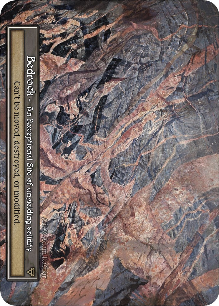 Image for Bedrock (Foil) (Alpha) - Sorcery: Contested Realm