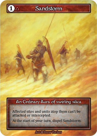 Image for Sandstorm (Foil) (Alpha) - Sorcery: Contested Realm