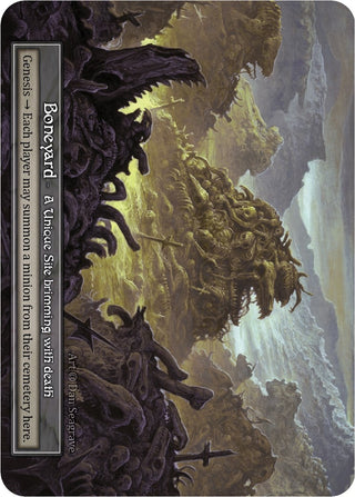 Image for Boneyard (Foil) (Alpha) - Sorcery: Contested Realm