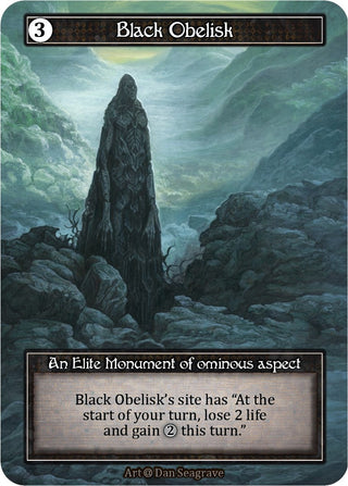 Black Obelisk (Foil) - Sorcery: Contested Realm Single