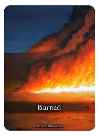 Image for Burned/Engulfed (Box Topper) (Alpha) - Sorcery: Contested Realm