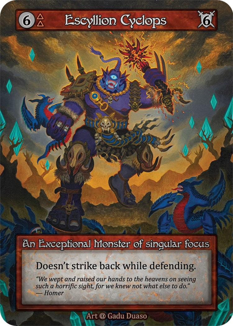 Escyllion Cyclops - Sorcery: Contested Realm Single