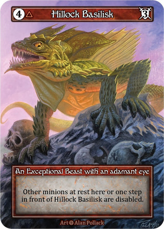 Hillock Basilisk (Foil) - Sorcery: Contested Realm Single