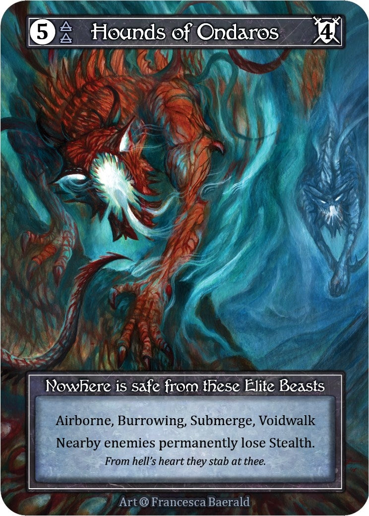 Hounds of Ondaros (Foil) - Sorcery: Contested Realm Single