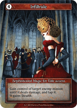 Infiltrate (Foil) - Sorcery: Contested Realm Single
