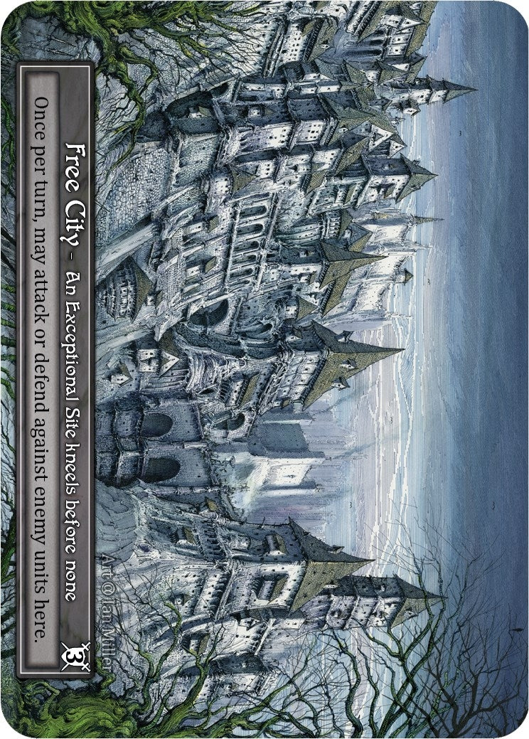 Image for Free City (Foil) (Alpha) - Sorcery: Contested Realm