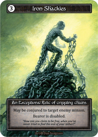Iron Shackles (Foil) - Sorcery: Contested Realm Single