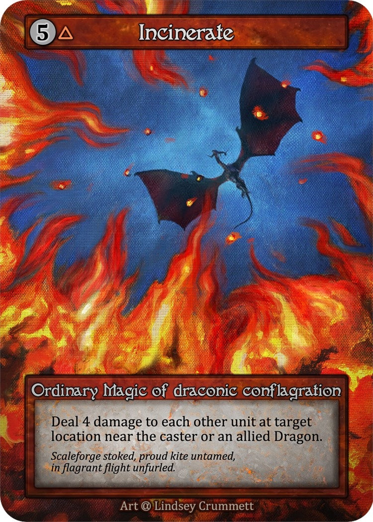 Image for Incinerate (Alpha) - Sorcery: Contested Realm