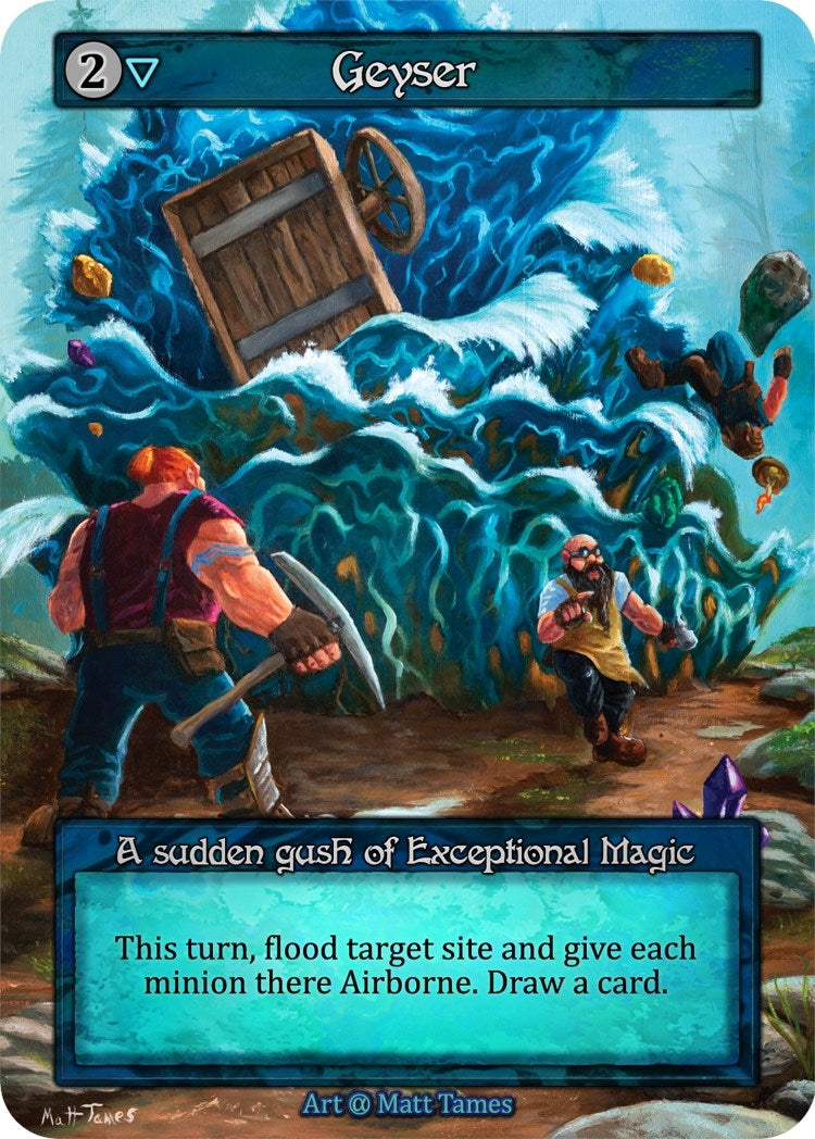Geyser - Sorcery: Contested Realm Single