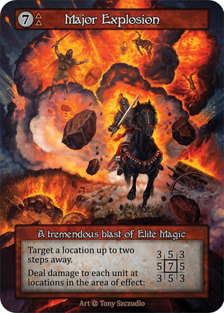 Major Explosion (Preconstructed Deck) - Sorcery: Contested Realm Single