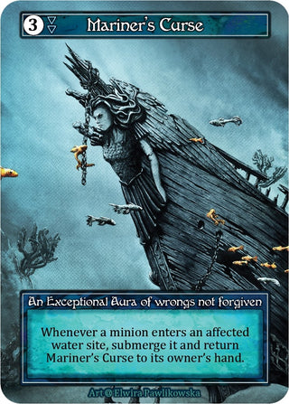 Mariner’s Curse (Foil) - Sorcery: Contested Realm Single