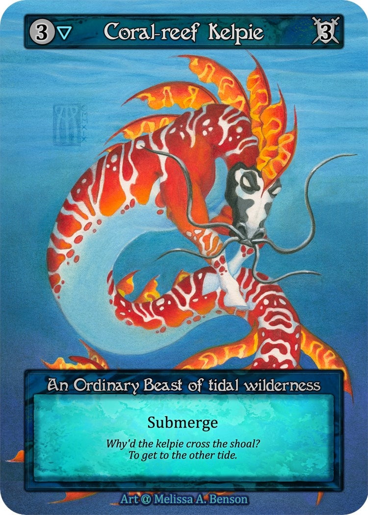 Coral-Reef Kelpie - Sorcery: Contested Realm Single