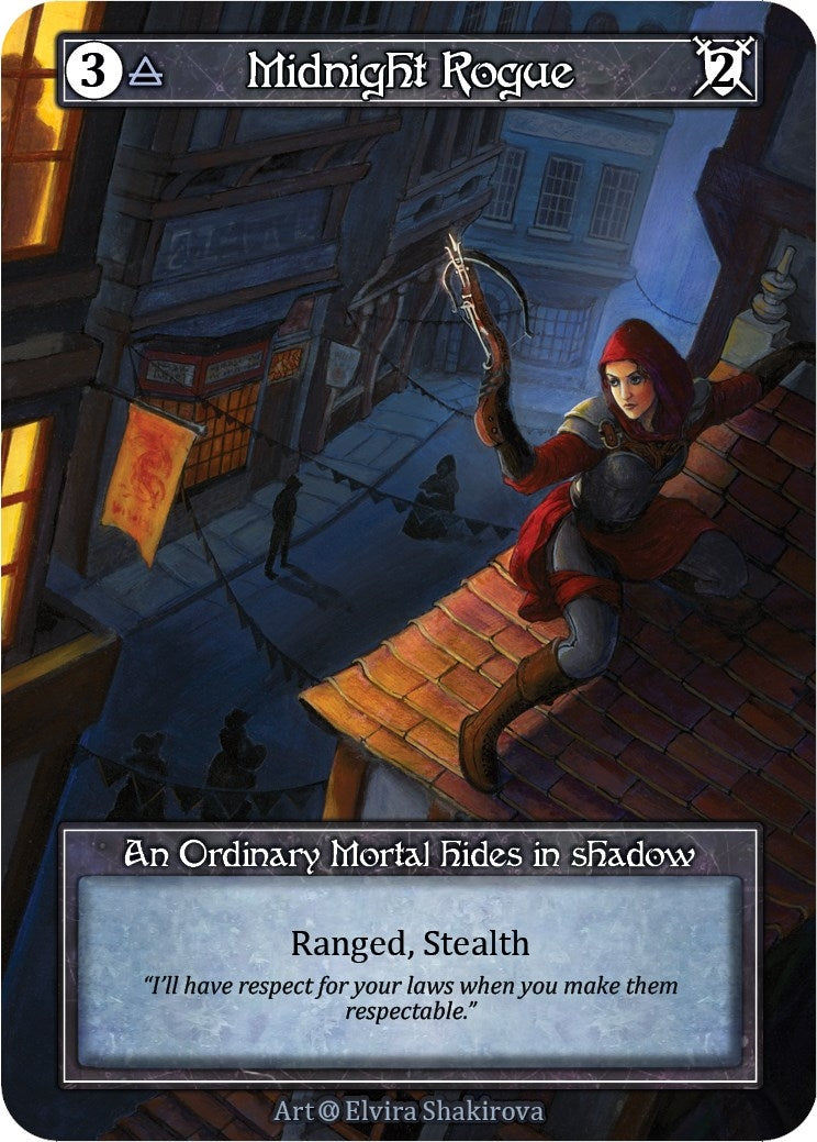 Midnight Rogue (Foil) - Sorcery: Contested Realm Single