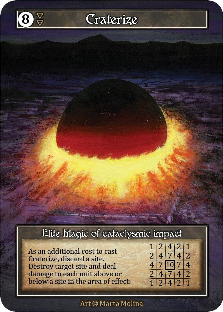 Craterize (Foil) - Sorcery: Contested Realm Single