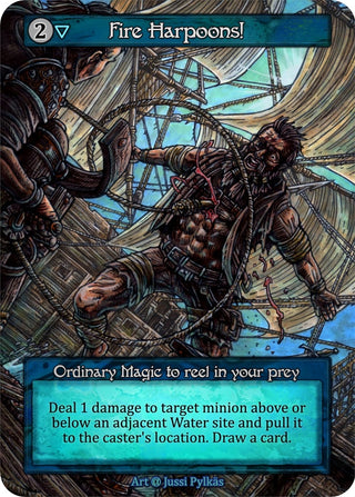 Fire Harpoons! - Sorcery: Contested Realm Single