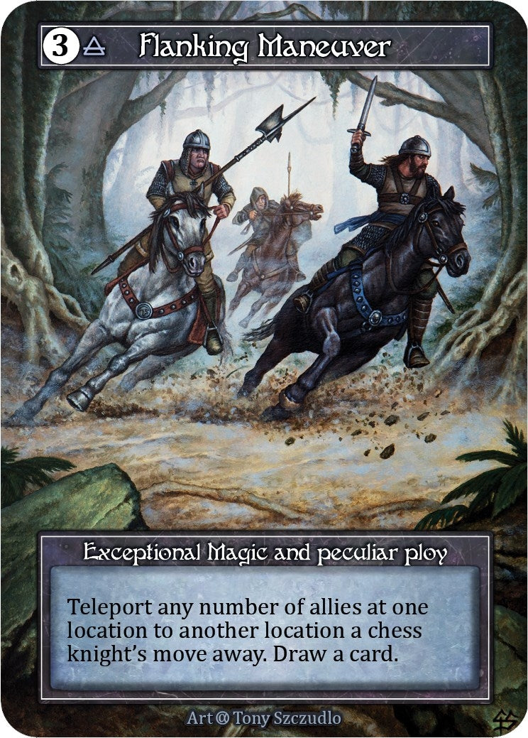 Image for Flanking Maneuver (Foil) (Alpha) - Sorcery: Contested Realm