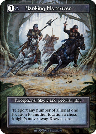 Image for Flanking Maneuver (Foil) (Alpha) - Sorcery: Contested Realm