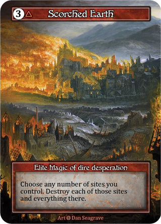 Scorched Earth (Foil) - Sorcery: Contested Realm Single
