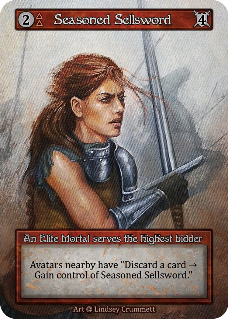 Seasoned Sellsword - Sorcery: Contested Realm Single