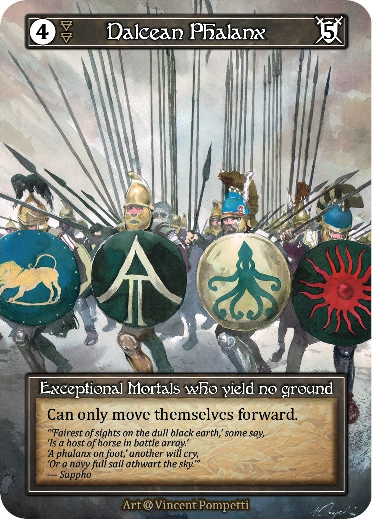 Dalcean Phalanx (Foil) - Sorcery: Contested Realm Single