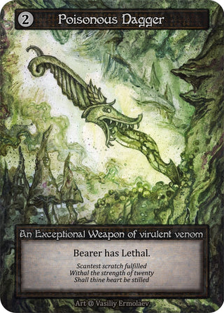 Poisonous Dagger - Sorcery: Contested Realm Single