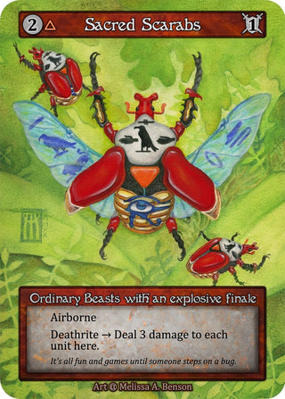 Sacred Scarabs - Sorcery: Contested Realm Single