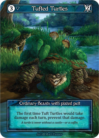 Image for Tufted Turtles (Foil) (Alpha) - Sorcery: Contested Realm