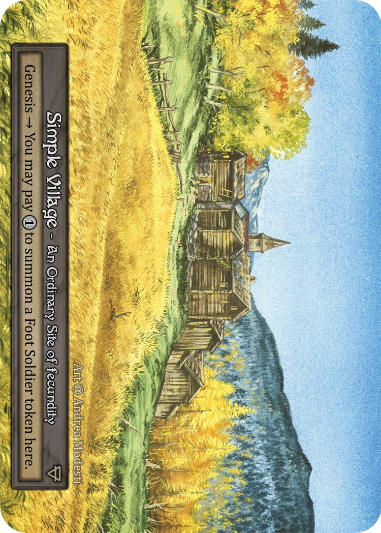 Simple Village (Preconstructed Deck) - Sorcery: Contested Realm Single