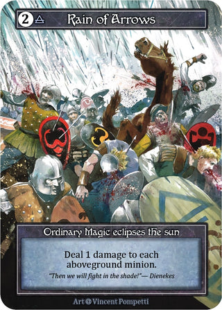 Image for Rain of Arrows (Foil) (Alpha) - Sorcery: Contested Realm