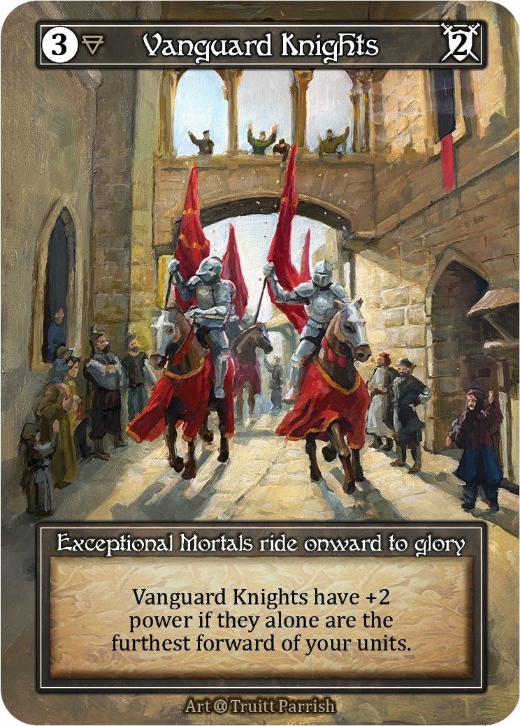 Image for Vanguard Knights (Foil) (Alpha) - Sorcery: Contested Realm