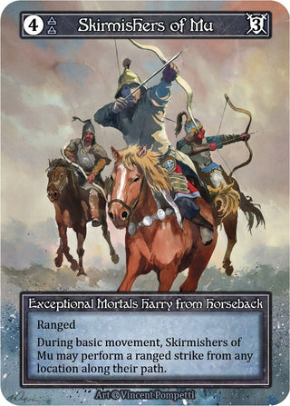 Image for Skirmishers of Mu (Foil) (Alpha) - Sorcery: Contested Realm