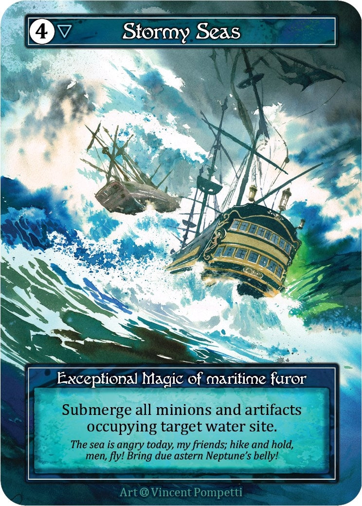 Stormy Seas (Foil) - Sorcery: Contested Realm Single