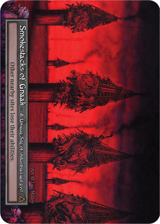 Image for Smokestacks of Gnaak (Foil) (Alpha) - Sorcery: Contested Realm