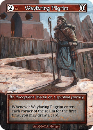 Image for Wayfaring Pilgrim (Foil) (Alpha) - Sorcery: Contested Realm