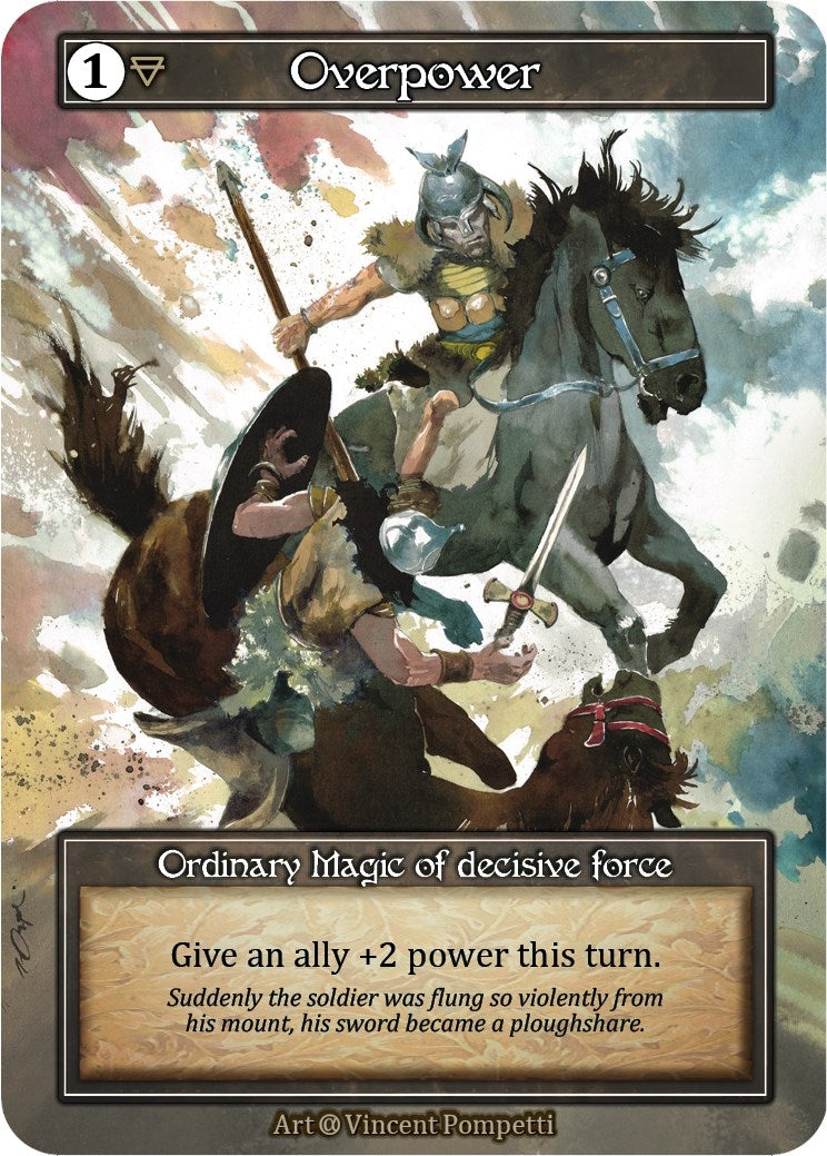Image for Overpower (Foil) (Alpha) - Sorcery: Contested Realm