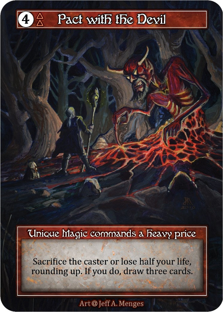 Pact with the Devil (Foil) - Sorcery: Contested Realm Single