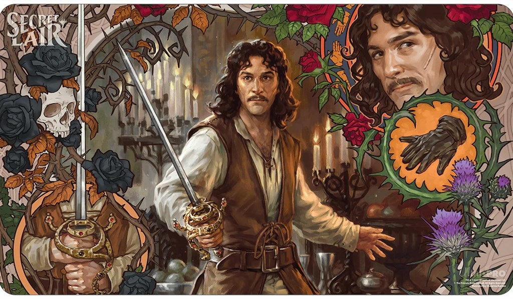 Secret Lair Spookydrop 2023: Inigo Avenging Swordsman Standard Gaming Playmat for Magic: The Gathering - Playmats Sealed