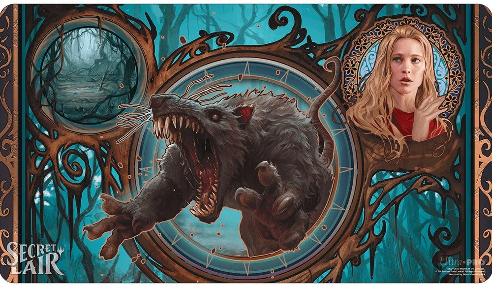 Secret Lair Spookydrop 2023: Rodents of Unusual Size Standard Gaming Playmat for Magic: The Gathering - Playmats Sealed