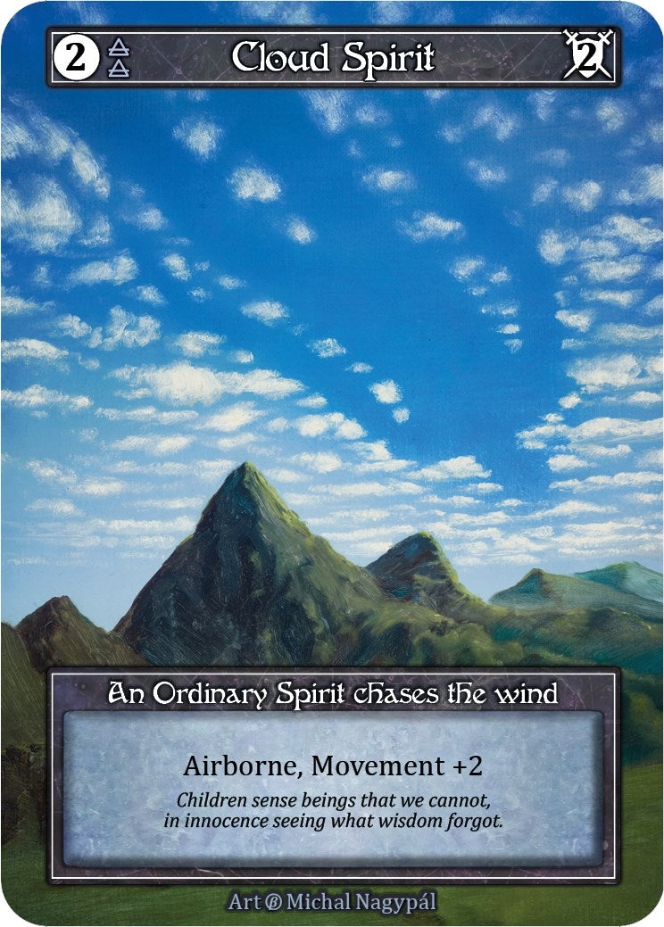 Image for Cloud Spirit (Foil) (Beta) - Sorcery: Contested Realm