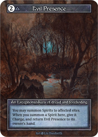 Image for Evil Presence (Foil) (Beta) - Sorcery: Contested Realm