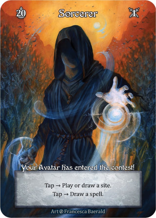 Image for Sorcerer (Foil) (Beta) - Sorcery: Contested Realm