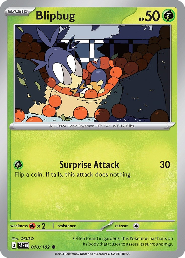 Blipbug (10) (PAR) - Pokemon Single