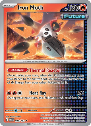 Iron Moth - 028/182 (28) (PAR) - Pokemon Single