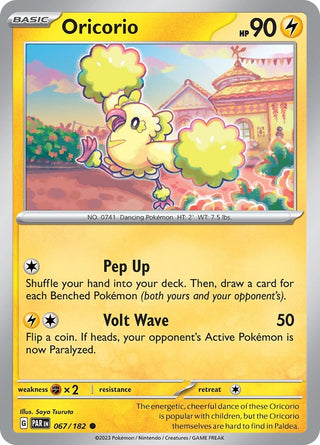 Oricorio (67) (PAR) - Pokemon Single