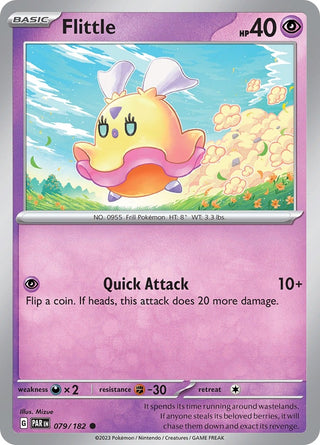 Flittle - 079/182 (79) (PAR) - Pokemon Single