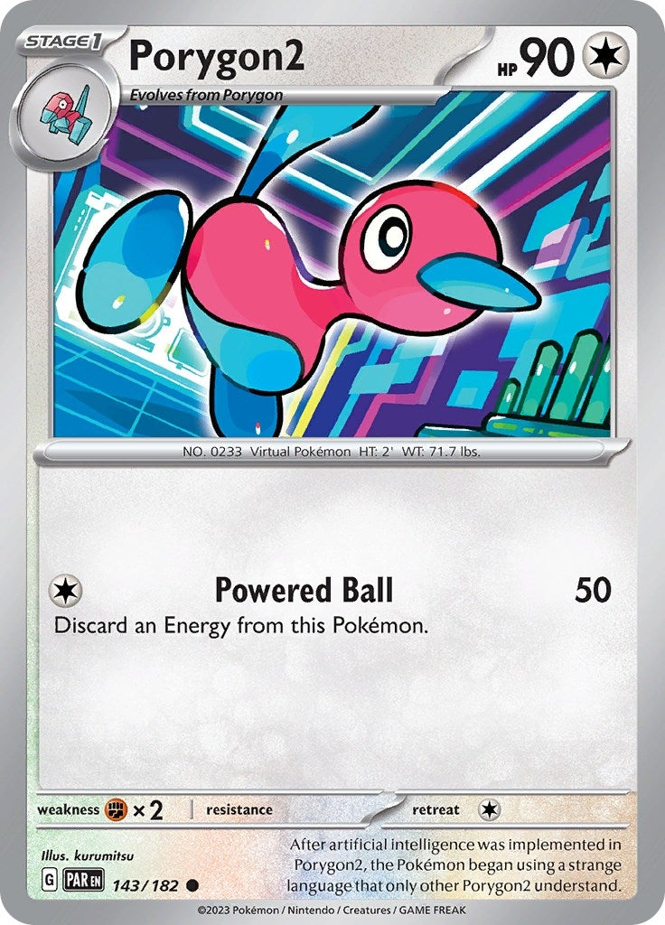 Porygon2 (143/182) (SV04: Paradox Rift)